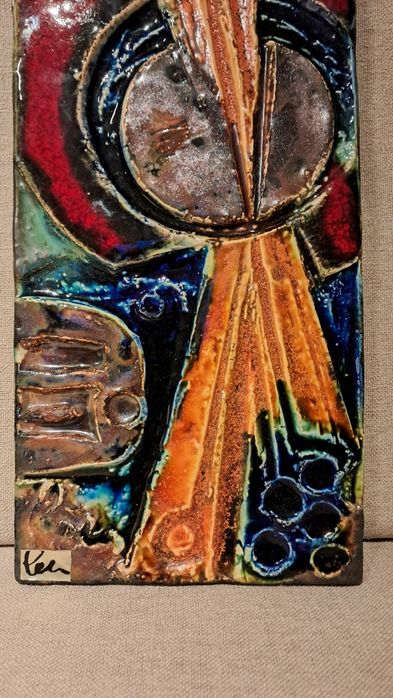 Plakieta ceramiczna Helmut Schaffenacker