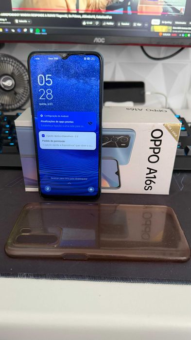 OPPO A16s 64GB Dual SIM – Como Novo