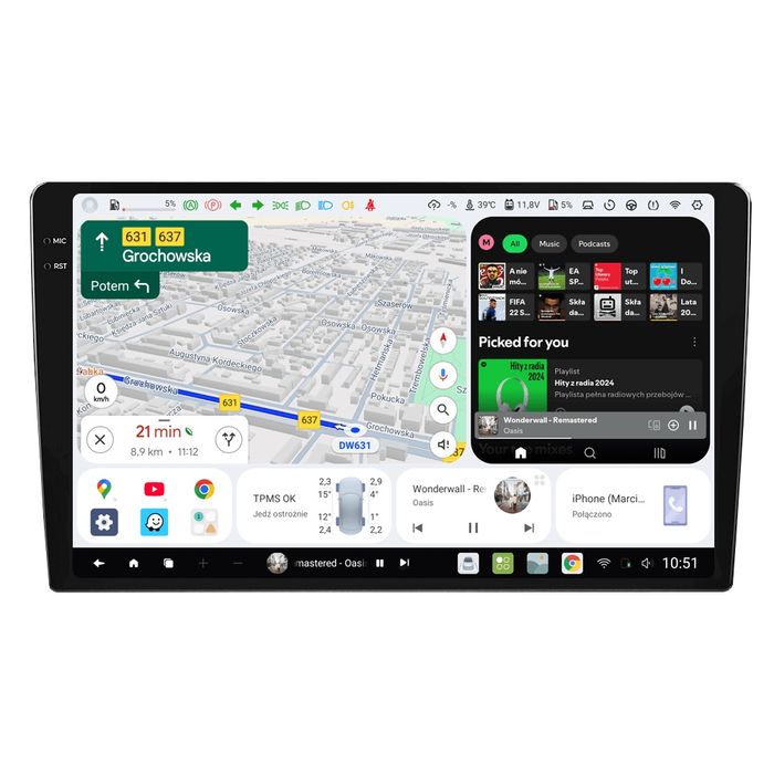 Radio DUDUAUTO android 2din carplay androidauto