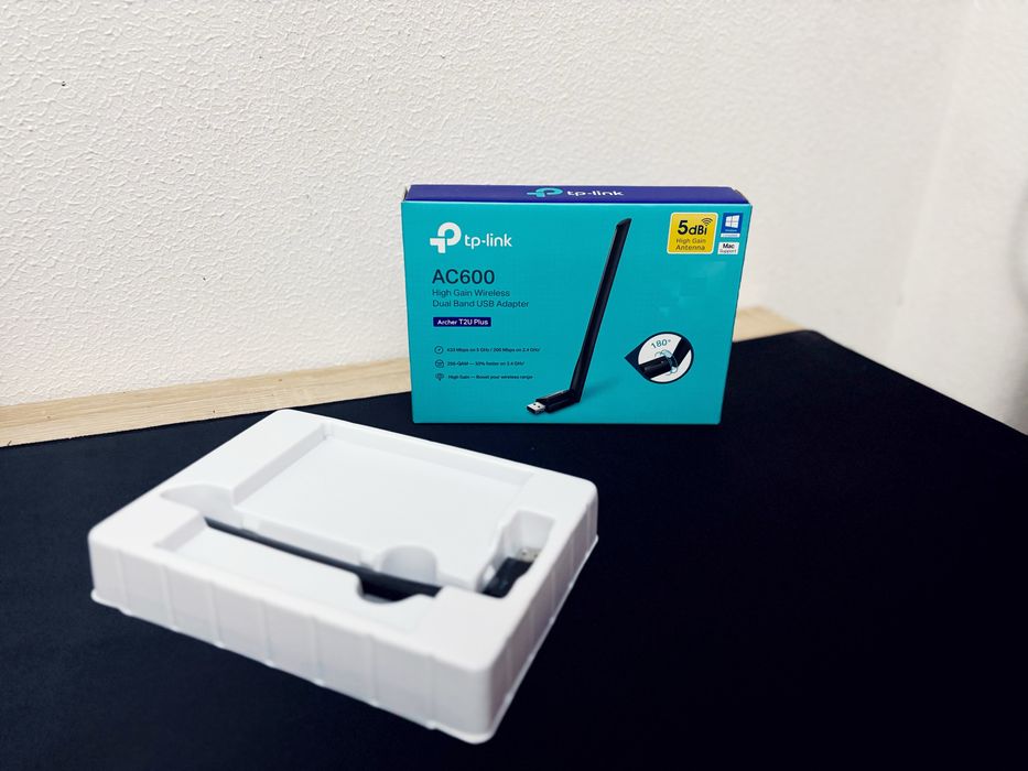 AC600 High Gain Wireless Dual Band USB Adapter