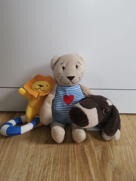 Zestaw 3 maskotek wys. max 16 cm