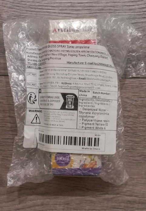 Spray Acrílico Avançado Artriink Branco