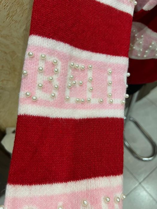 Nowy sweter świąteczny perełki damski L Mohito