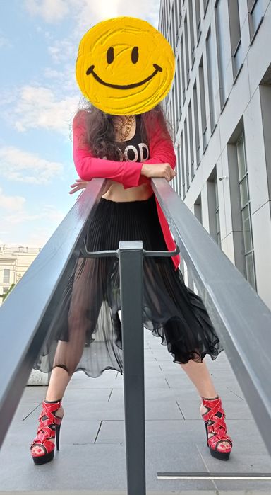 Босоніжки для танців High Heels, лакові, розмір 39