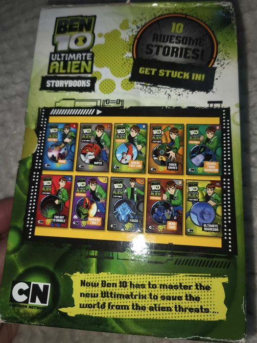 Egmond, Ben 10  збірка оповідань 10 книжок