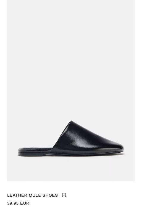 Мюли, шльопанці, взуття Zara