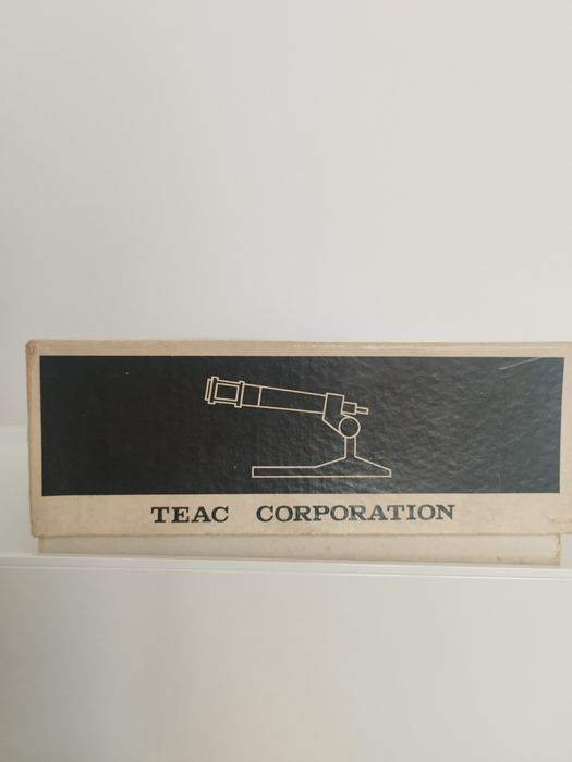Microfone Dinâmico TEAC MC-105 Anos 70 ( Caixa Original + Cabo)