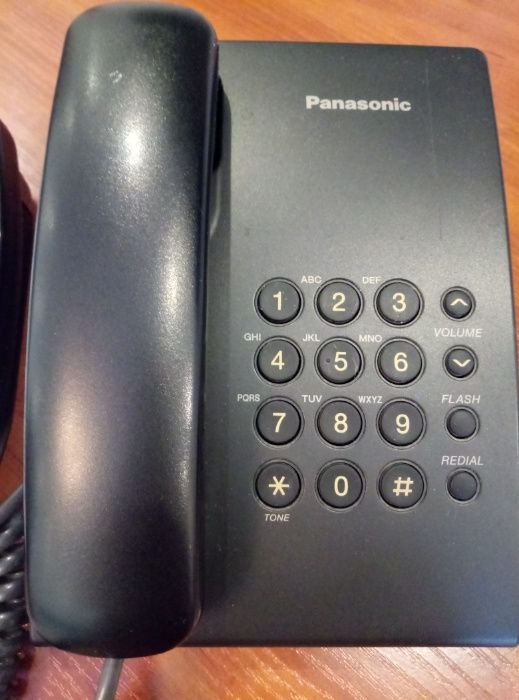 Телефоны Рабочие проводные стационарные. Panasonic Почти новые: 200 грн ...