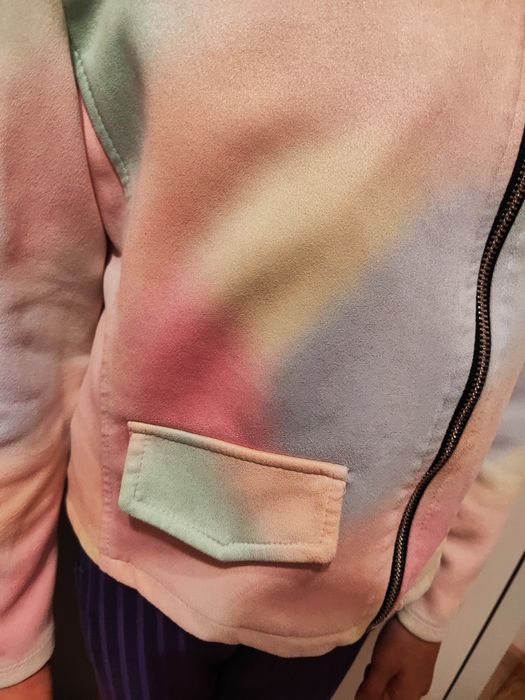 Kurtka wiosenna kolorowa