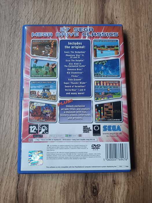 Sega Mega Drive Collection PS2