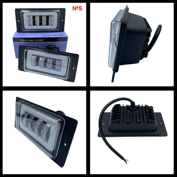 Противотуманные фары, Туманка Led/ЛЕД ПТФ , ВАЗ 2110, 2111, 2112, 2115