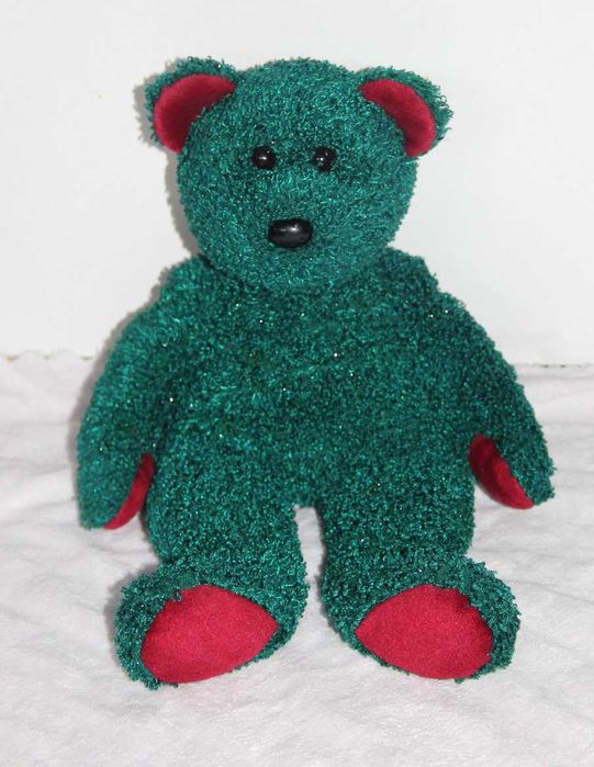 Ty Beanie Buddies Collection 2001 Holiday Teddy Babies Baby Bear miś