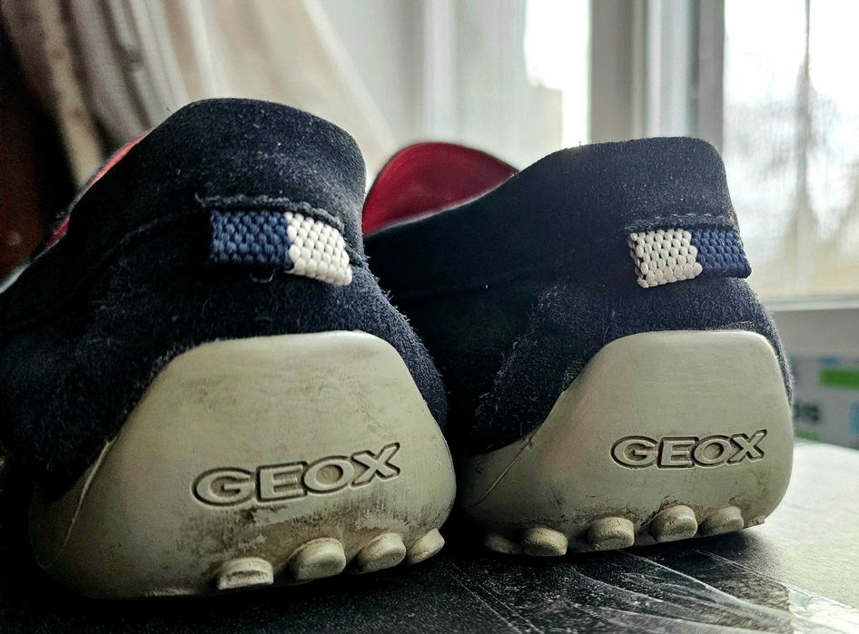 Продам мокасины туфли 41р летние кожа от Geox (Italy)
