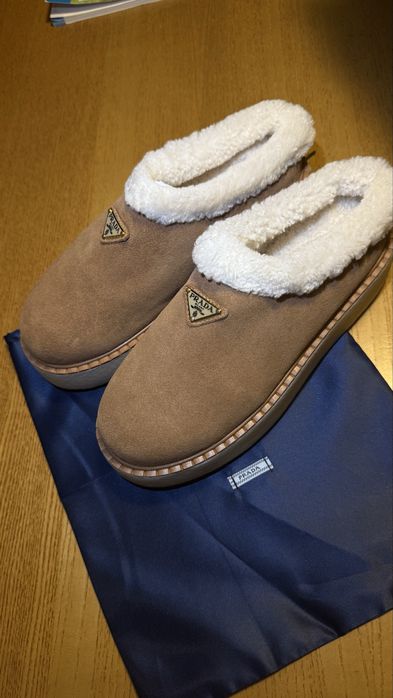 Prada Suede slippers
