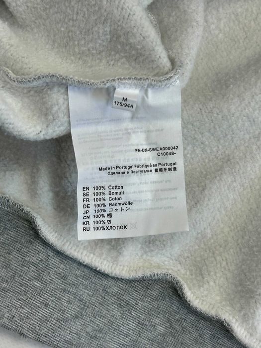 Acne Studios Stockholm 1996 худи кофта серая худі сіре custom archive