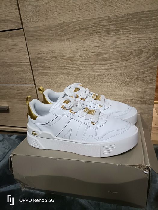 Lacoste Sneakersy  Biały rozmiar 40.5