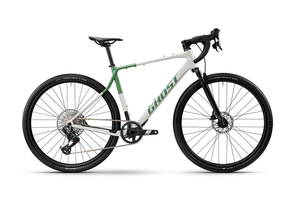 Rower gravel Ghost ASKET CF FULL PARTY carbon SRAM AXS amortyzator RockShox