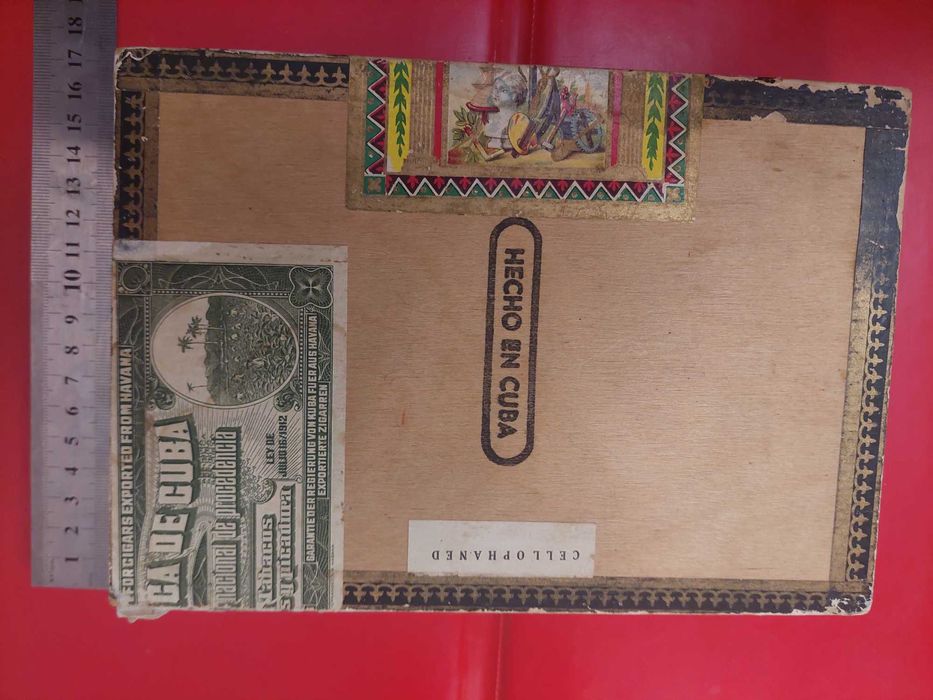 Винтажная Коробка La Corona Havana Дерево