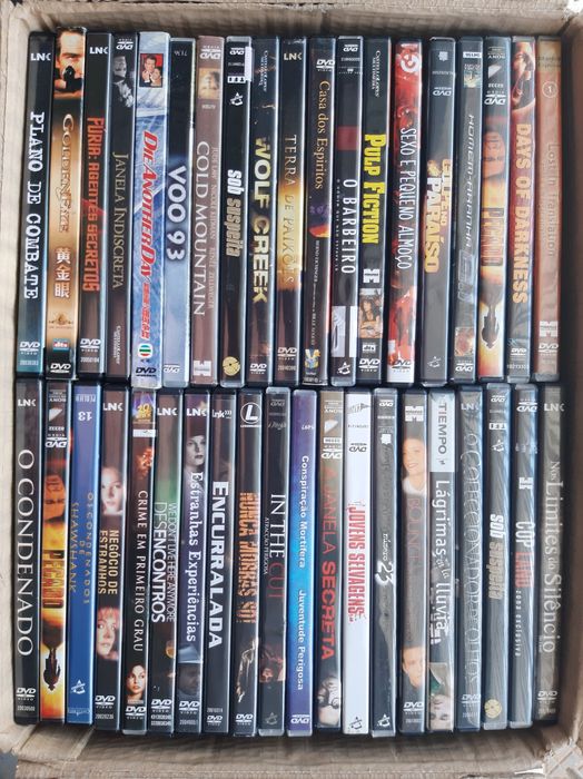 Filmes d v d originais  varios generos novos