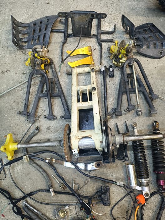 Quad Bashan 250 200 części silnik wahacz ośka wydech kolanko