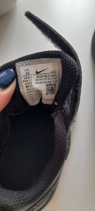 Sapatilhas Criança Nike air force tam.22