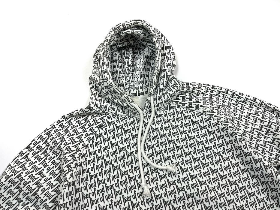 Кофта худі Fear Of God 2016-2017 монограмне оверпрінт лого