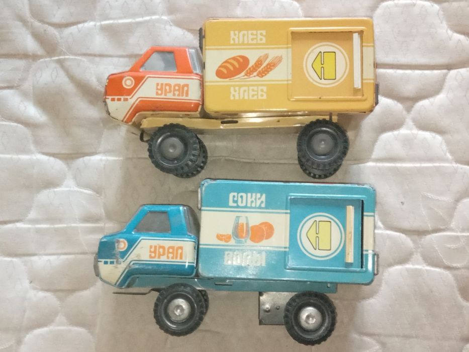 Игрушечные машинки СССР
