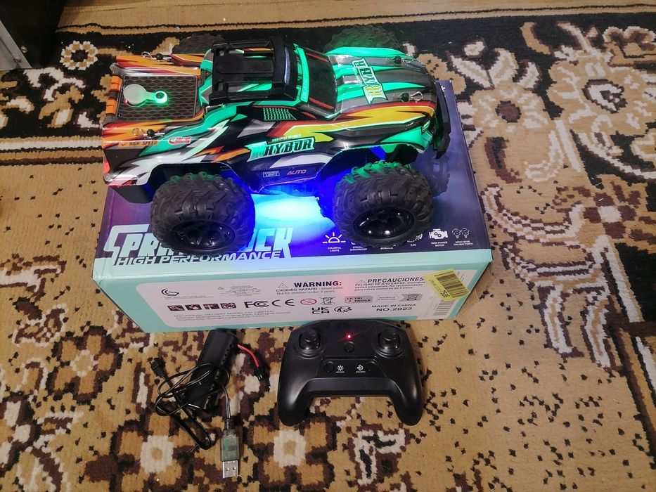 Машина на радіокеруванні rhybor rc monster truck 1:18