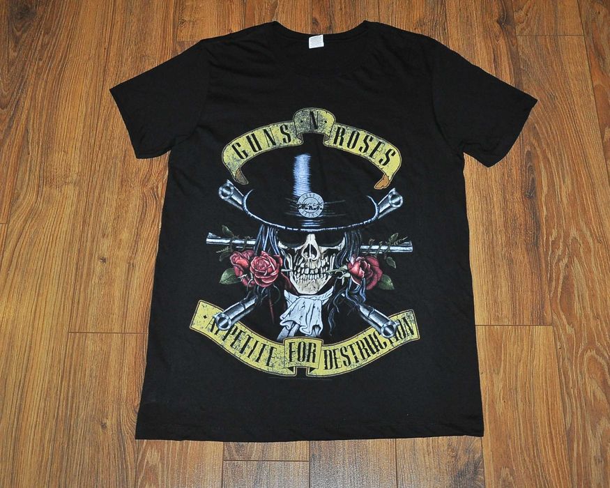 GUNS N' ROSES - Appetite for Destruction - koszulka rozm.M KONCERT