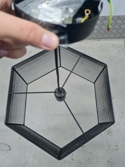 Candeeiro de teto estilo industrial