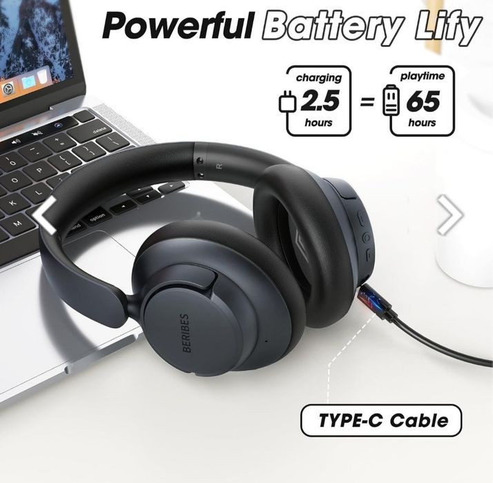 Bluetooth-навушники BERIBES wh 305b