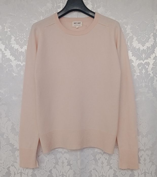 100% кашемир эксклюзивный кашемировый джемпер Soft Goat cos peserico