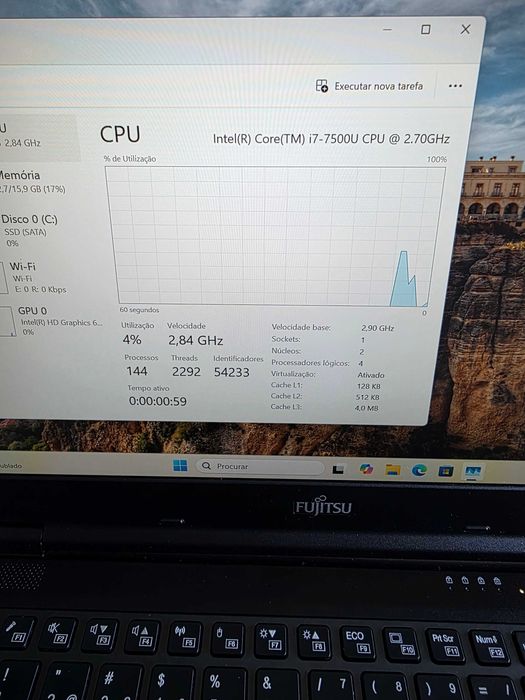 Portátil Fujitsu E448 - Intel i7 - 16GB RAM