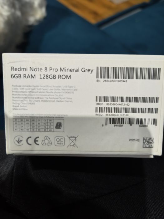 Redmi note 8 pro 128gb