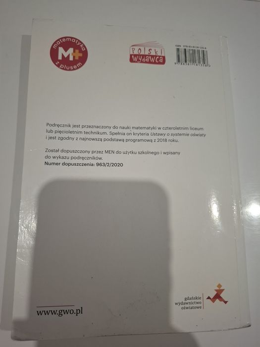 Matematyka z plusem 2 zakres rozszerzony