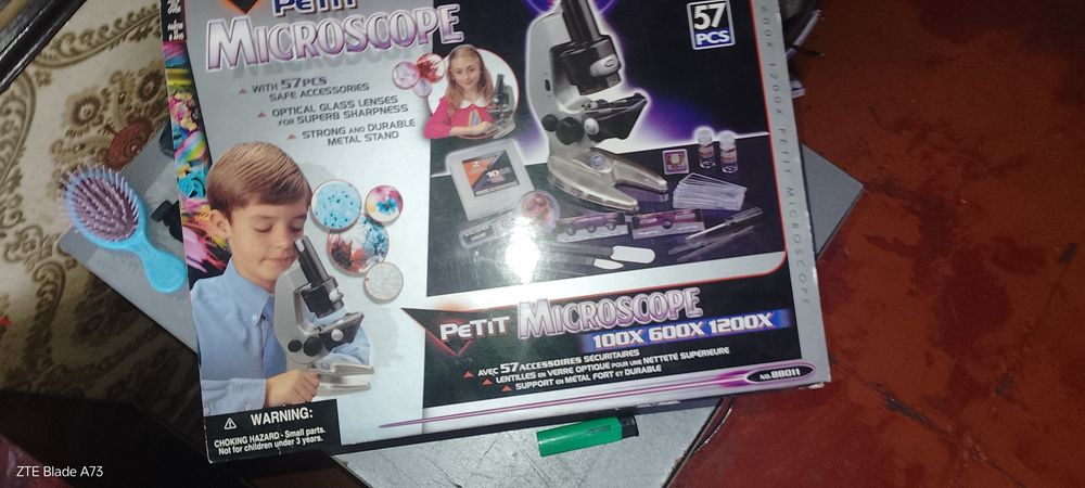 Микроскоп 57 предметов
