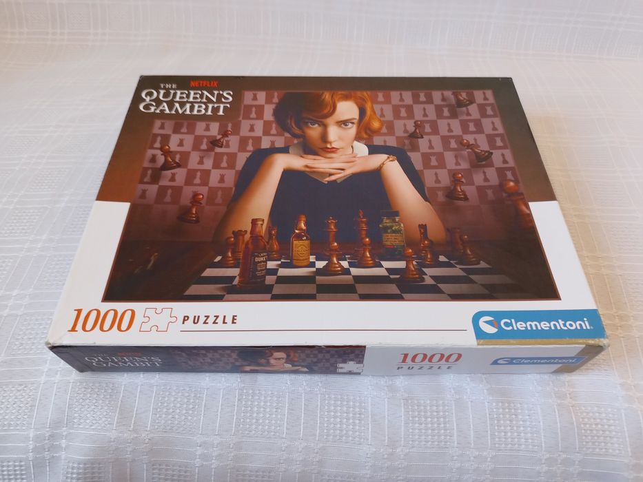 Puzzle NETFLIX, Gambit Królowej, 1000 elementów, nowe