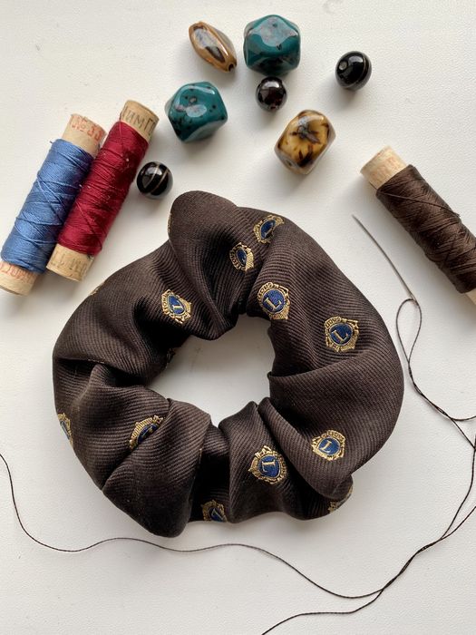 Pure Silk 100%шовк натуральний Резинка для волосся Ручна робота