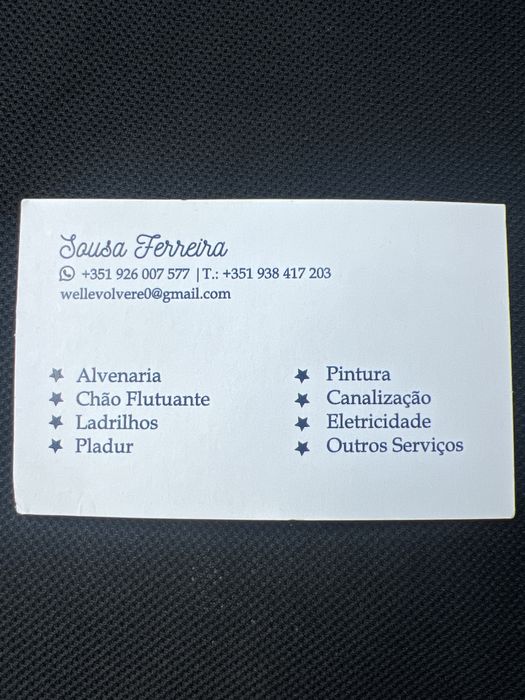 Remodelagem / construcao / obras / eletricista etc