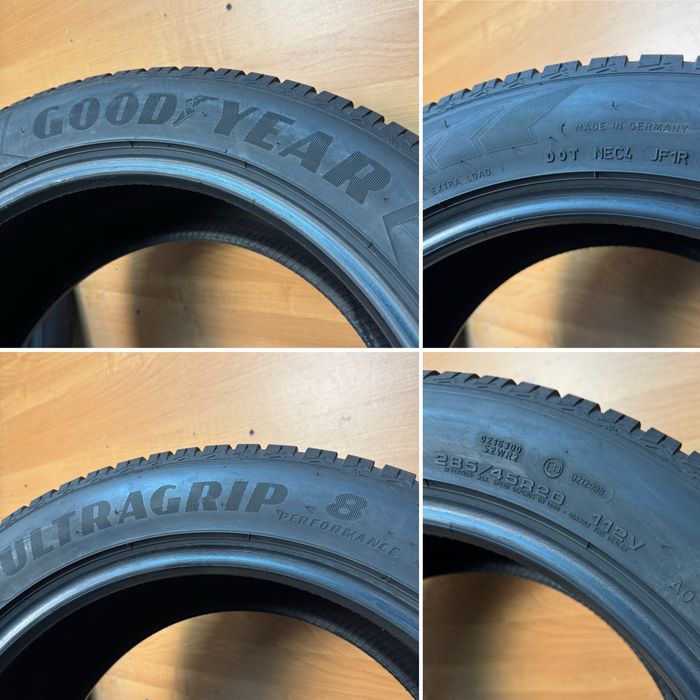 285/45/20 Goodyear Ultra Grip Perfomance зимові шини (ПАРА) 285 45 R20