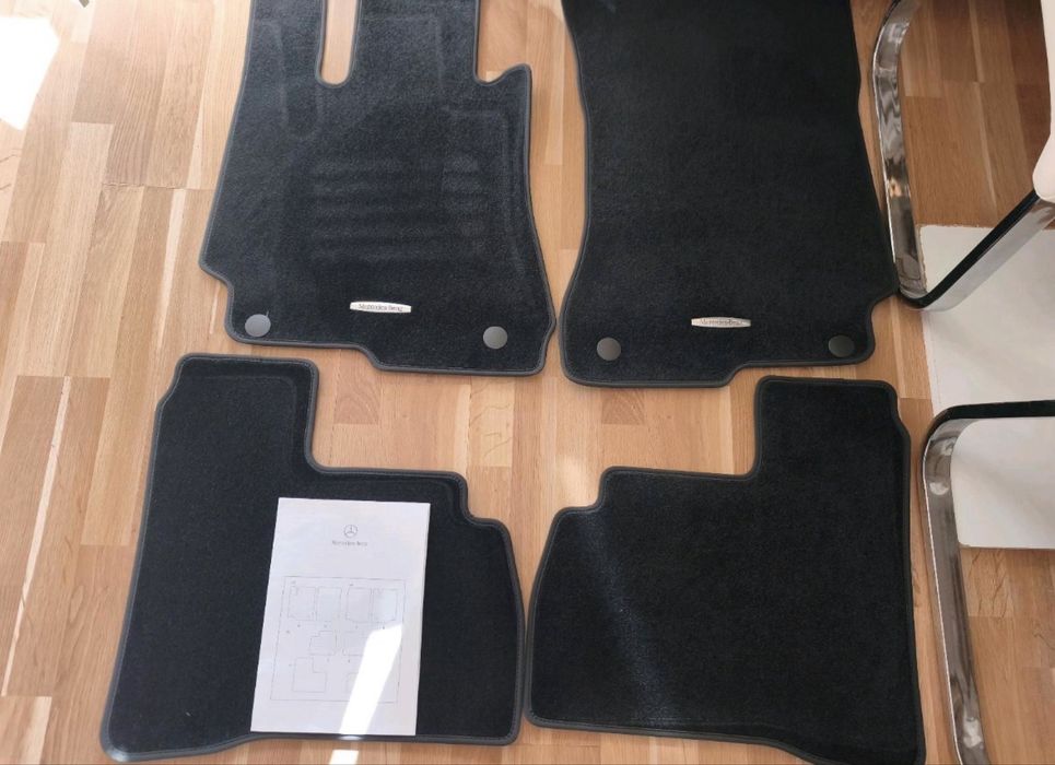 Oryginalne dywaniki Mercedes W221 krotka
