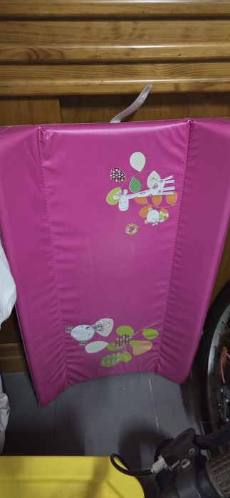 Banheira para bebé,  mudafor de fraldas rosa, parque bebé