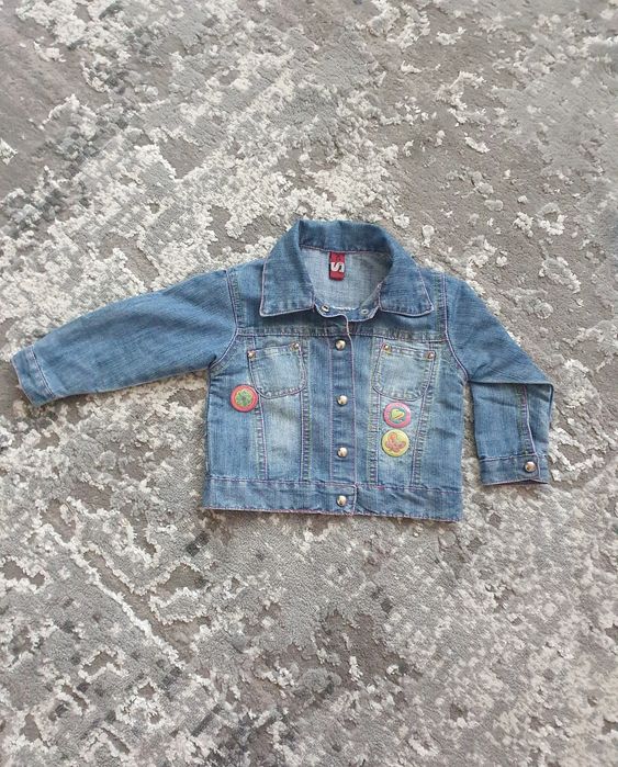 Куртка джинсова для дівчинки