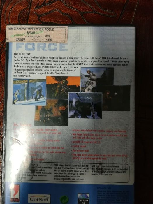 Jogo PC - Rogue Spear para Windows 95/98