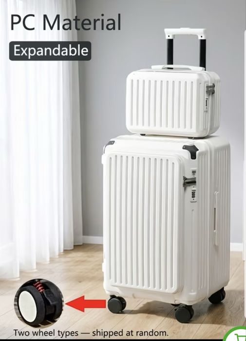 Mala XL e malote branco - NOVO em Caixa selada