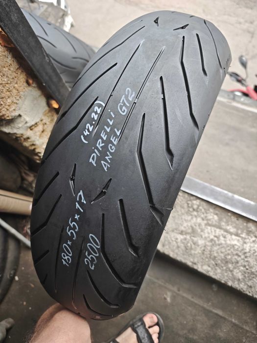 Мото шина резина спорт 180/55 R17 задняя с Германии