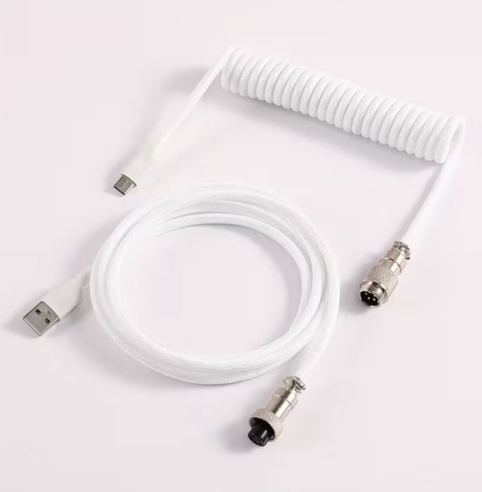 LANO USB – Type-C спіральний кабель для ігрових клавіатур