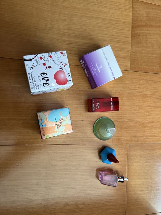 Perfumes em miniatura