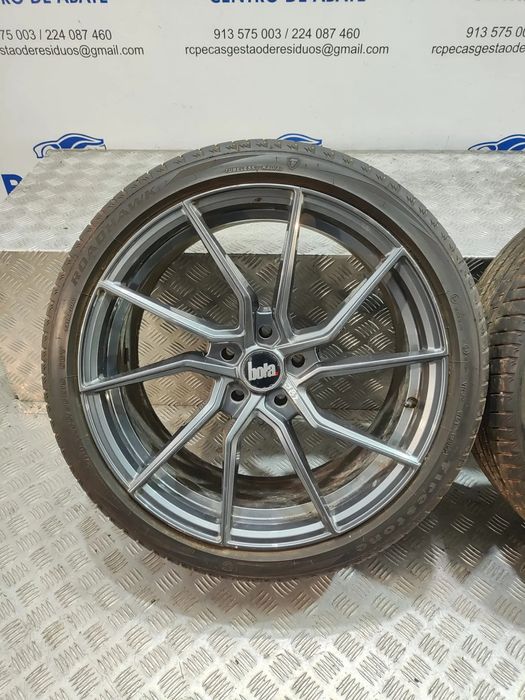 Conjunto 3 Jantes 19 Originais Bola Wheels B25 Gloss Gunmetal 8,5J
