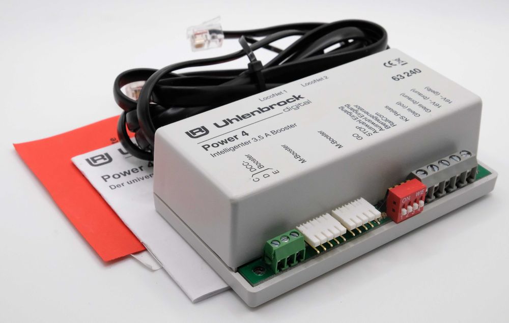 Sterowanie DCC makieta kolejowa – Booster Uhlenbrock Power 4 nr 63240